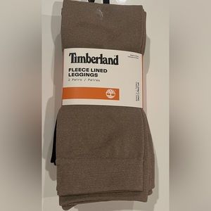 Timberland fleece lined leggings 2 pairs size S/M